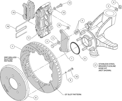 MAZDA 3 05-UP,FRONT,DP6,13",DRILLED