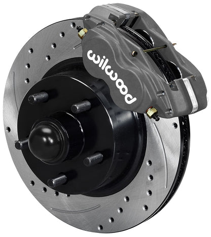 58-68 FORD/MERCURY KIT,FRONT,11.3",DRILLED