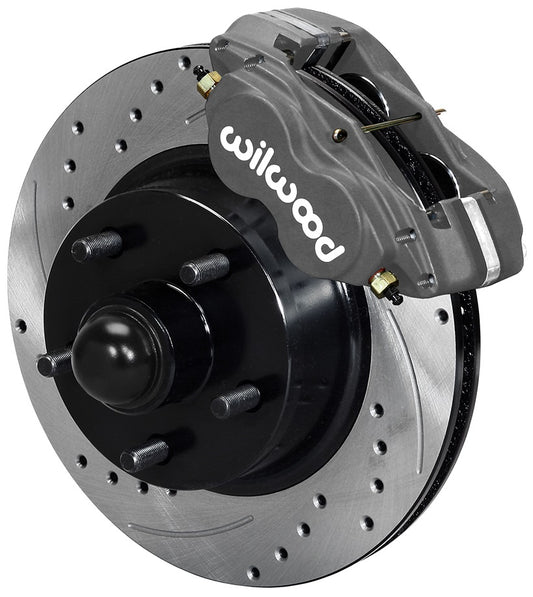 58-68 FORD/MERCURY KIT,FRONT,11.3",DRILLED