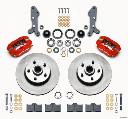 58-68 FORD/MERCURY KIT,FRONT,11.3",RED