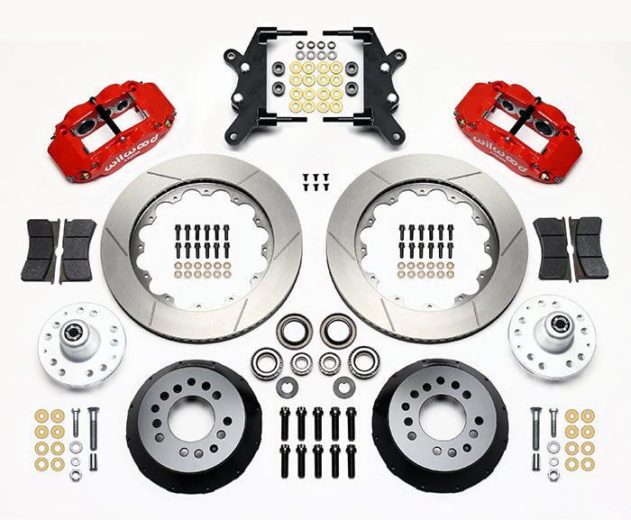 58-68 FORD/MERCURY KIT,FRONT,14",RED