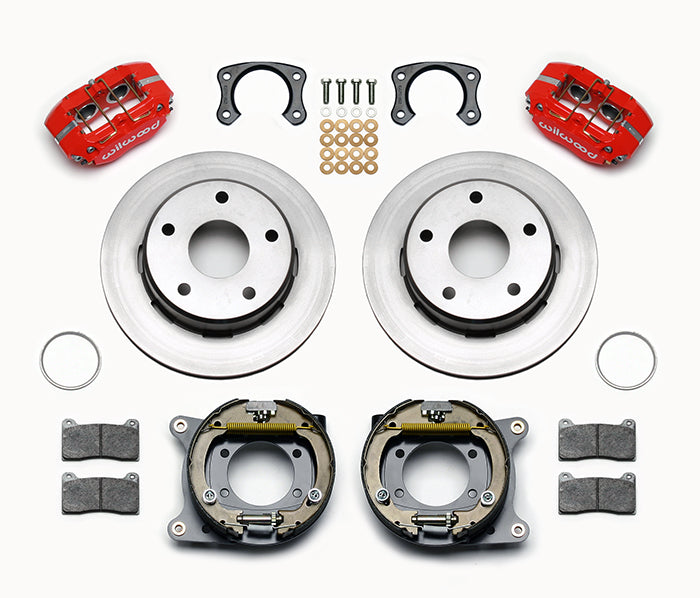 BIG FORD NEW KIT,5 x 5.5",REAR,12",RED