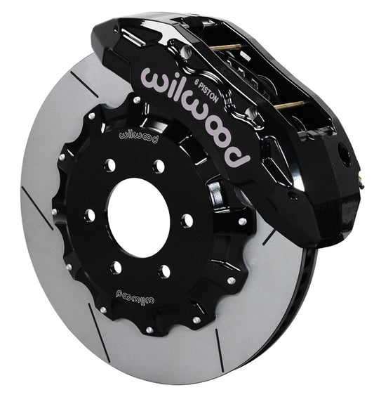 10-UP FORD F-150 FRONT DISC BRAKE KIT,TX6R 6 PISTON,15.50" ROTORS,BLACK CALIPERS
