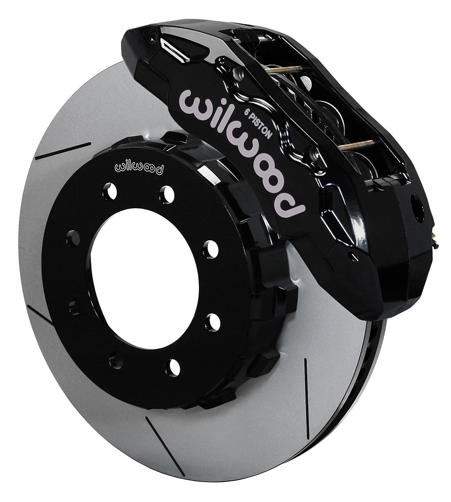 05-12 FORD F-250,F-350 4WD FRONT DISC BRAKE KIT,TX6R 6 PISTON,16" ROTORS,BLACK