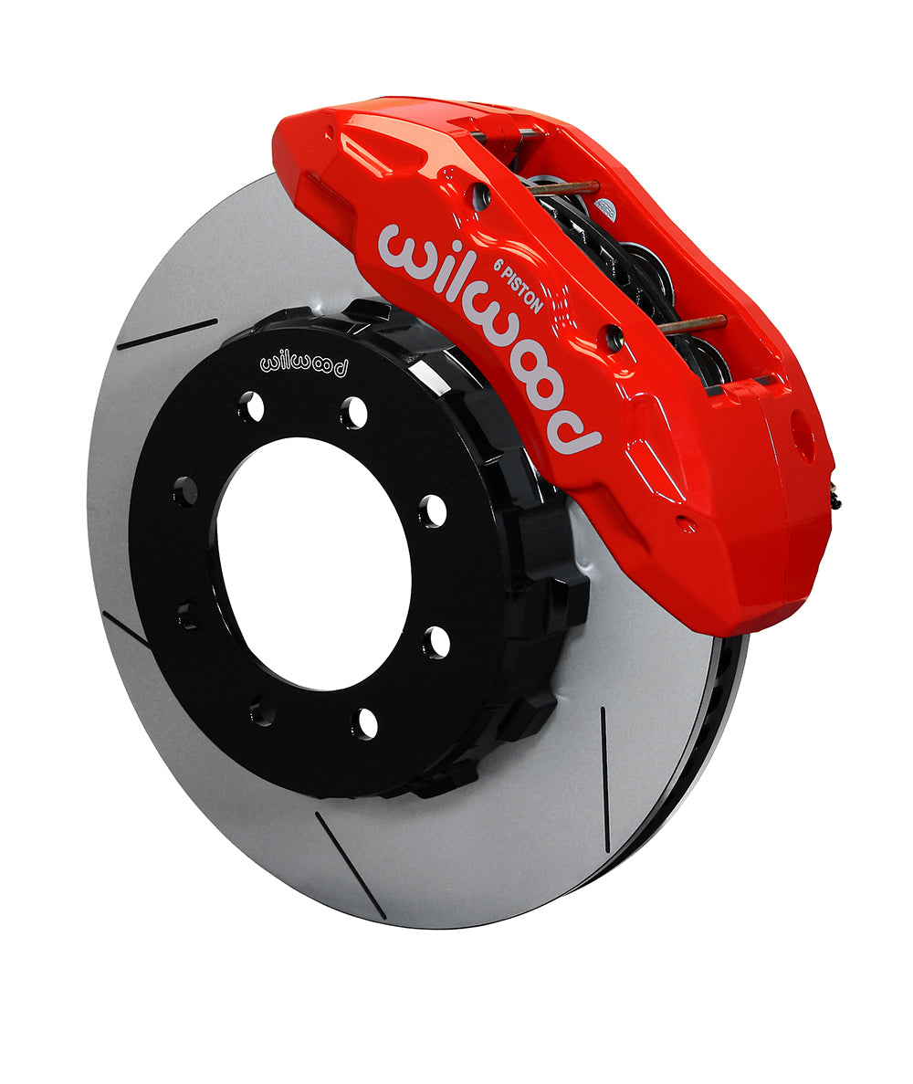 05-12 FORD F-250,F-350 4WD FRONT DISC BRAKE KIT,TX6R 6 PISTON,16" ROTORS,RED