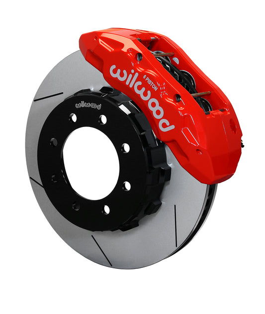 05-12 FORD F-250,F-350 4WD FRONT DISC BRAKE KIT,TX6R 6 PISTON,16" ROTORS,RED