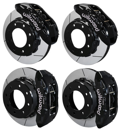 11-19 GM 2500HD,3500HD FULL DISC BRAKE KIT,13" ROTORS,BLACK CALIPERS