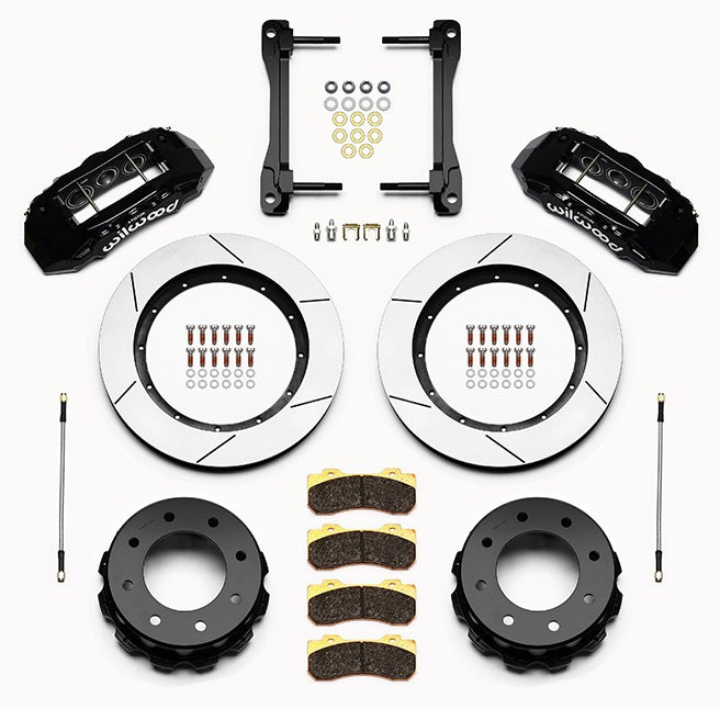 11-19 GM 2500HD,3500HD FULL DISC BRAKE KIT,13" ROTORS,BLACK CALIPERS
