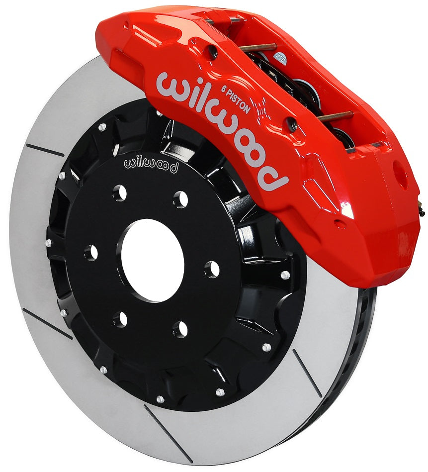 99-18 GM 1500 TRUCK/SUV,FRONT,TX6R 6 PISTON RED CALIPERS,16" ROTORS