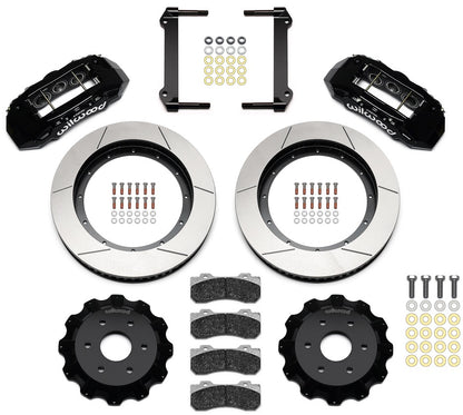 99-18 GM 1500 TRUCK/SUV,FRONT,TX6R 6 PISTON BLACK CALIPERS,16" ROTORS