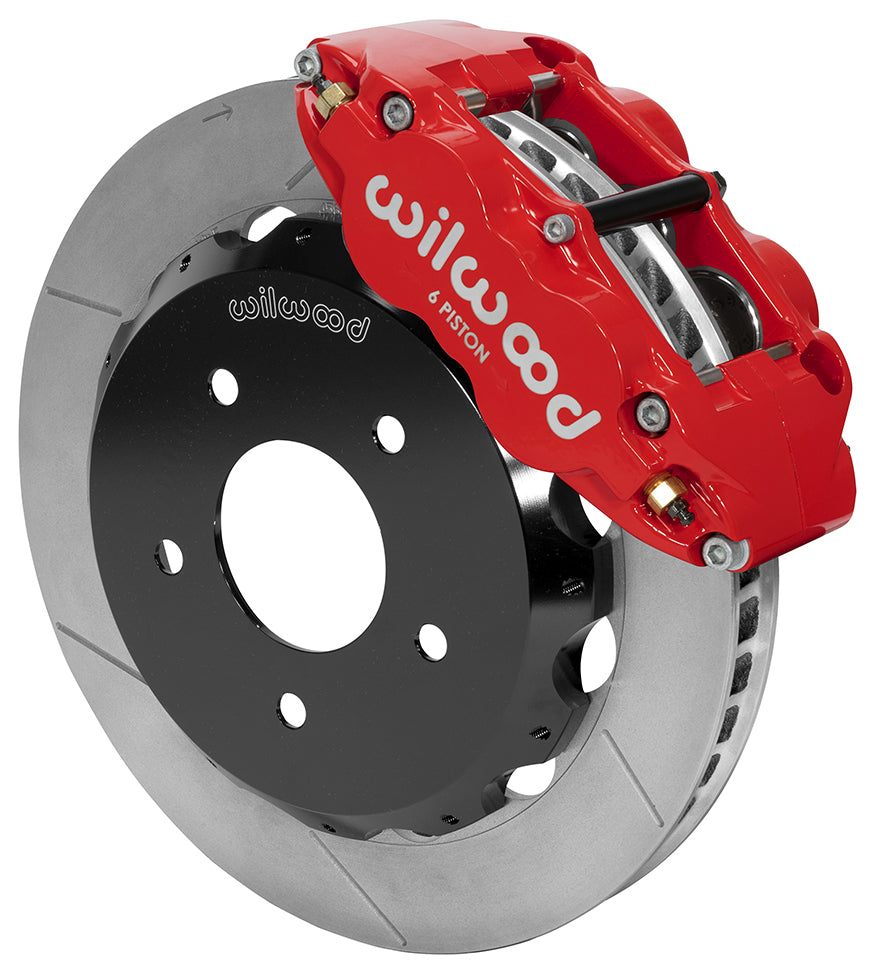 07-18 JEEP WRANGLER JK,FRONT,13" ROTORS,RED CALIPERS