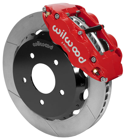 07-18 JEEP WRANGLER JK,FRONT,13" ROTORS,RED CALIPERS