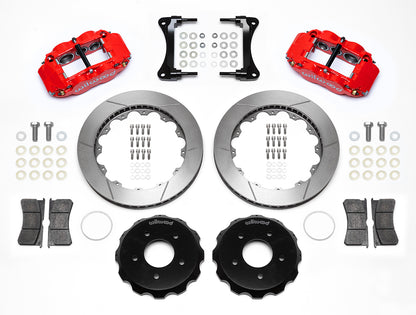 07-18 JEEP WRANGLER JK,FRONT,13" ROTORS,RED CALIPERS