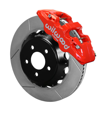 15-23 MUSTANG,FRONT,AERO6 RED CALIPERS,14" ROTORS
