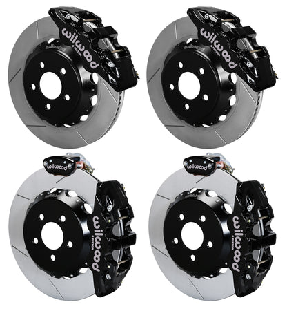 15-23 MUSTANG FULL DISC BRAKE KIT,14" ROTORS,BLACK CALIPERS