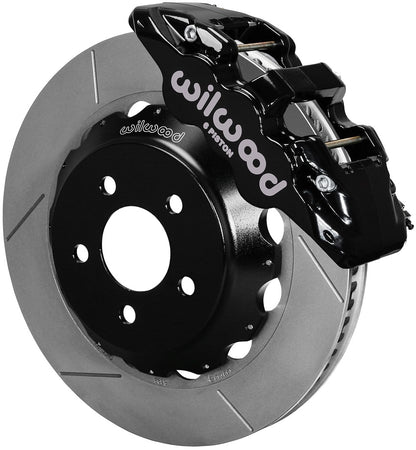 15-23 MUSTANG,FRONT,AERO6 BLACK CALIPERS,15" ROTORS