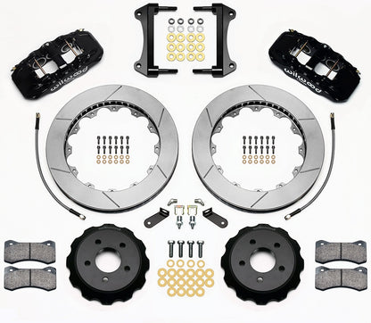 15-23 MUSTANG,FRONT,AERO6 BLACK CALIPERS,15" ROTORS