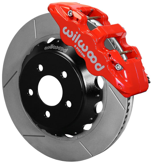 15-23 MUSTANG,FRONT,AERO6 RED CALIPERS,15" ROTORS