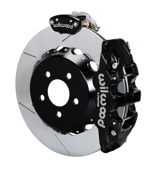 15-23 MUSTANG,REAR PARKING BRAKE,AERO4,MC4 BLACK CALIPERS,14" ROTORS