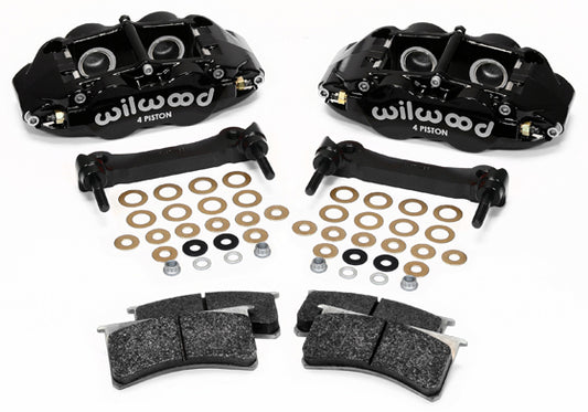 97-13 CORVETTE CALIPER KIT,REAR,SL4,BLACK