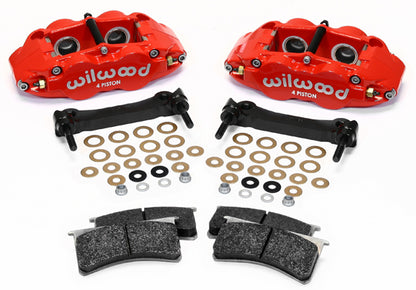 97-13 CORVETTE CALIPER KIT,REAR,SL4,RED
