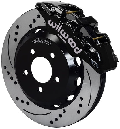 16-19 CAMARO,AERO6,FRONT,15" DRILLED,BLACK