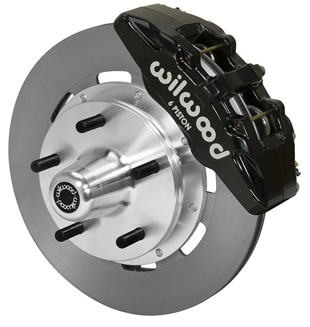 74-80 PINTO KIT,5x5",FRONT,DP6,12.19" ROTORS,6 PISTON BLACK CALIPERS