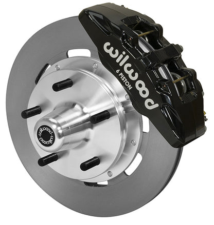 74-80 PINTO KIT,5x5",FRONT,DP6,12.19" ROTORS,6 PISTON BLACK CALIPERS