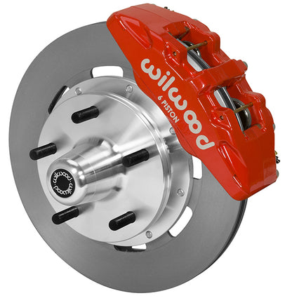 74-80 PINTO KIT,5x5",FRONT,DP6,12.19" ROTORS,6 PISTON RED CALIPERS