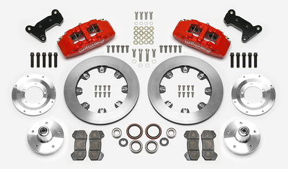 74-80 PINTO KIT,5x5",FRONT,DP6,12.19" ROTORS,6 PISTON RED CALIPERS