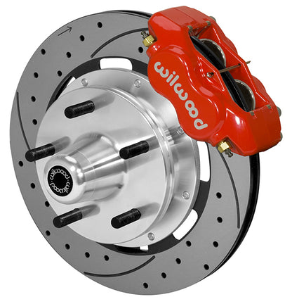 WWE PRO SPINDLE,5x5",FRONT,FDL,12,DR,RED