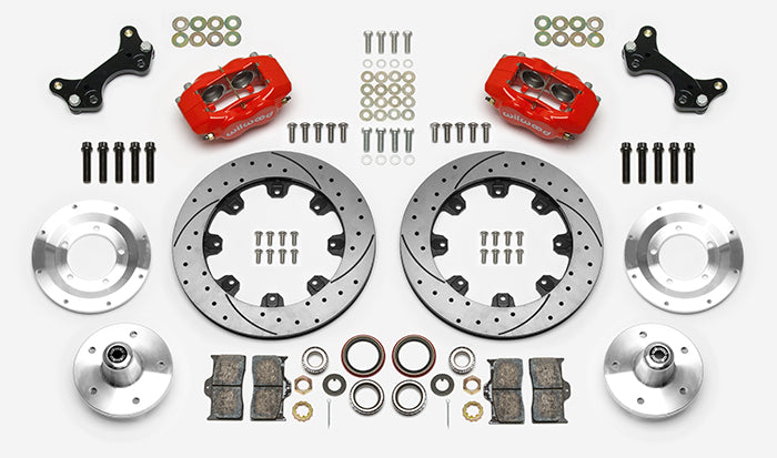 WWE PRO SPINDLE,5x5",FRONT,FDL,12,DR,RED