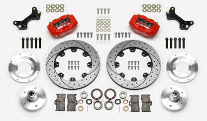 WWE PRO SPINDLE,5x5",FRONT,FDL,12,DR,RED