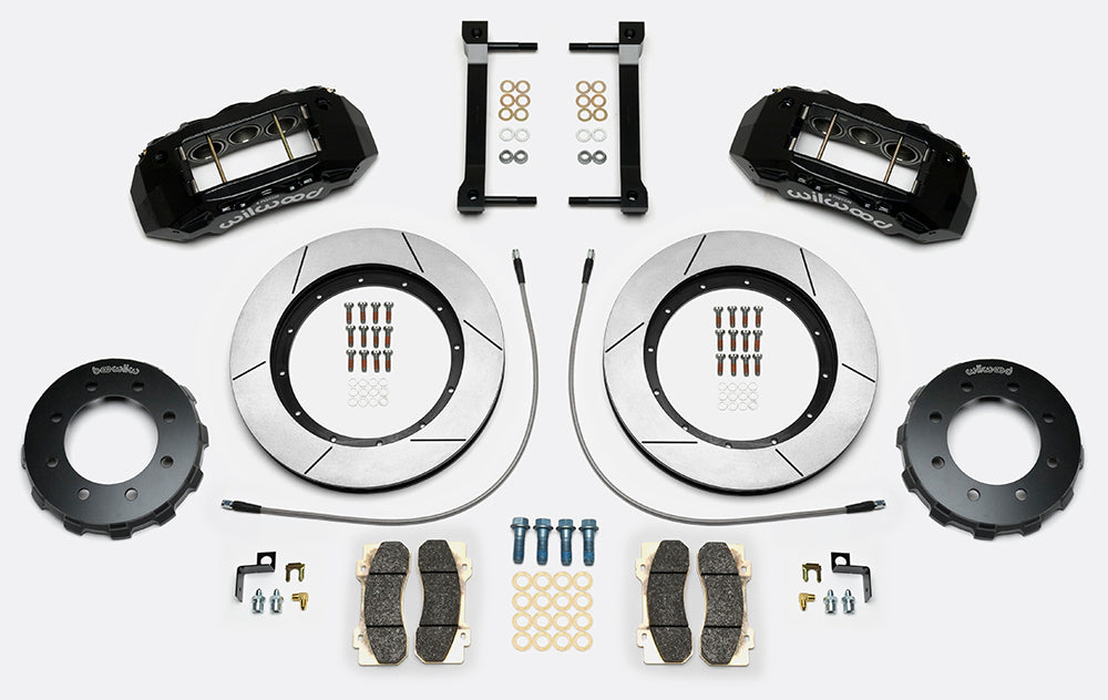 13-22 FORD F-250,F-350 4WD SRW FULL DISC BRAKE KIT,TX6R 6 PISTON,15" ROTORS,BLCK