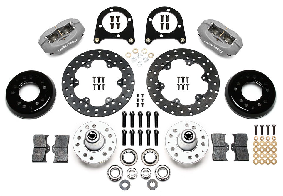 37-48 FORD DRAG KIT,FRONT,FDL,10.75",DRILLED