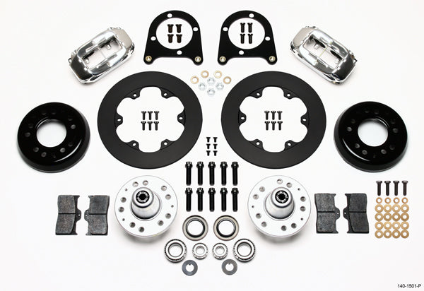 37-48 FORD DRAG KIT,FRONT,10.75",POLISH