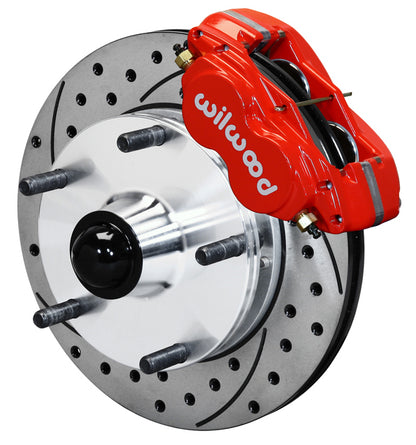 50-55 MG KIT,FRONT,10.75" DRILLED,RED