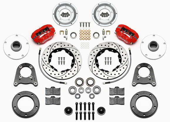50-55 MG KIT,FRONT,10.75" DRILLED,RED