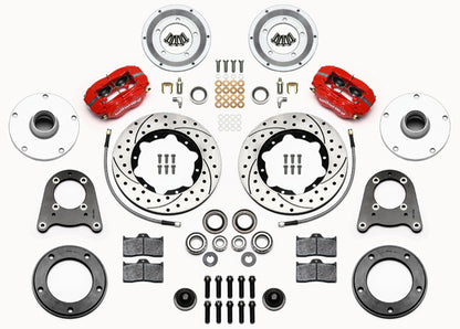 50-55 MG KIT,FRONT,10.75" DRILLED,RED