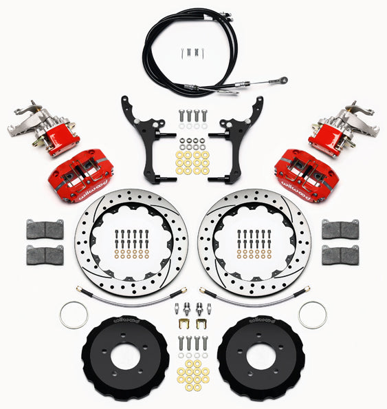 06-15 MAZDA MIATA,REAR,13",RED,DRILLED