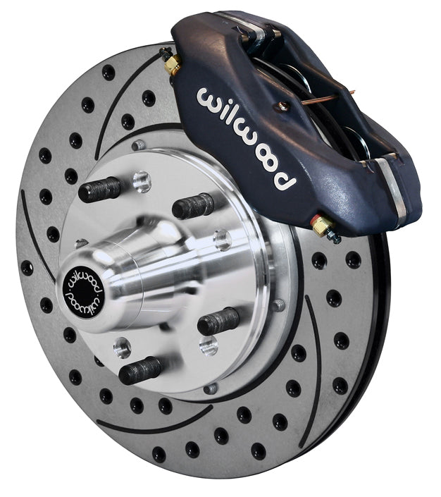 65-72 CDP C BODY,DODGE,PLYMOUTH,11" DRILLED ROTORS,BLACK