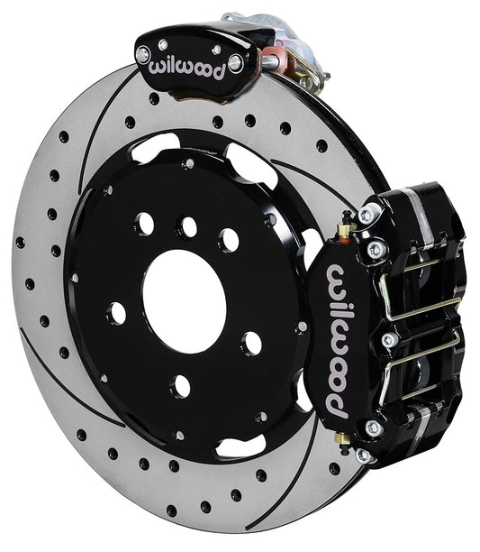 MINI-COOPER KIT,2014-2017,REAR,DR,MC4,12" DRILLED,BLACK