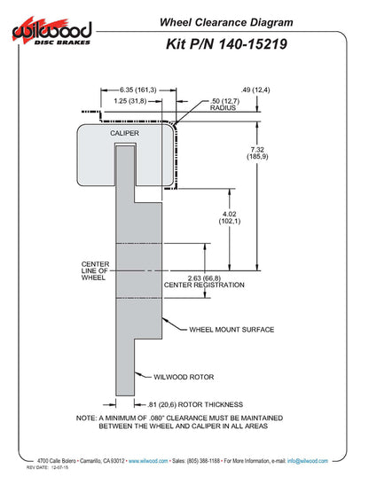 MINI-COOPER KIT,2014-2017,REAR,DR,MC4,12",BLACK