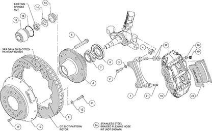 82-92 GM F-BODY,FRONT,SL6R,12.90",BLACK