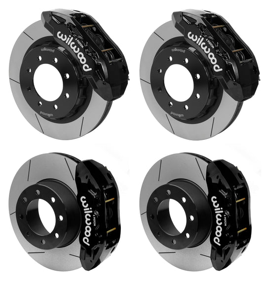 19-23 RAM 2500,3500 FULL DISC BRAKE KIT,TX6R 6 PISTON,16" ROTORS,BLACK CALIPERS