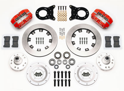 70-73 FORD MUSTANG,FRONT,DPDB,12",RED