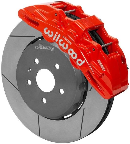 16-19 CAMARO,FRONT,15" ONE-PIECE ROTORS,SX6R CALIPERS,RED