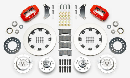 65-72 CDP A BODY,W/DISC SPINDLES,12" ROTORS,RED CALIPERS