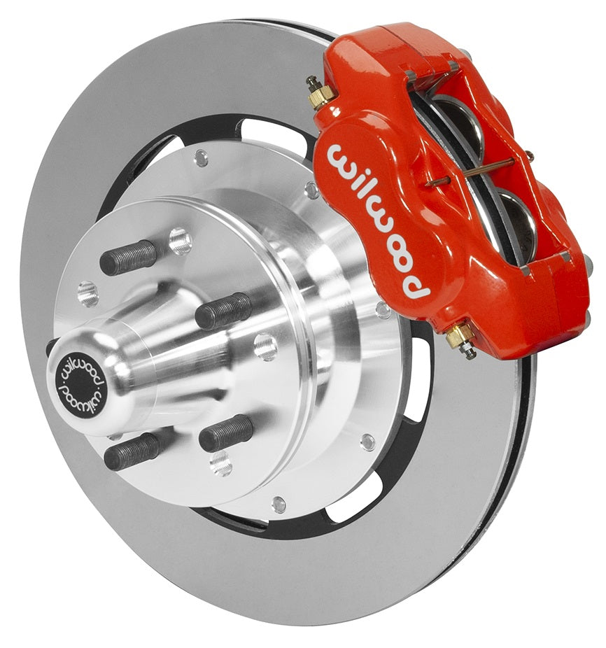73-83 CDP A,B,E,F,J-BODY,W/DISC SPINDLES,12" ROTORS,RED CALIPERS