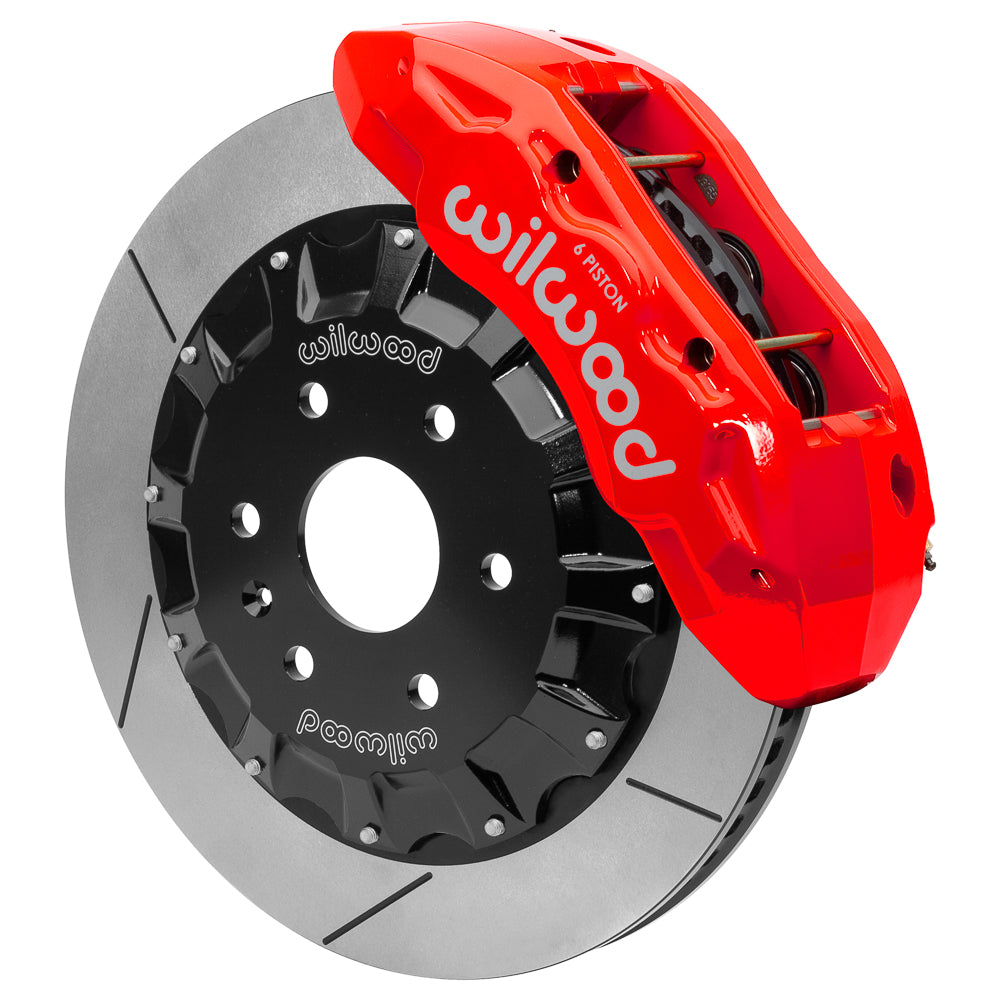 19-UP GM 1500 TRUCK/SUV,FRONT,TX6R 6 PISTON RED CALIPERS,16" ROTORS